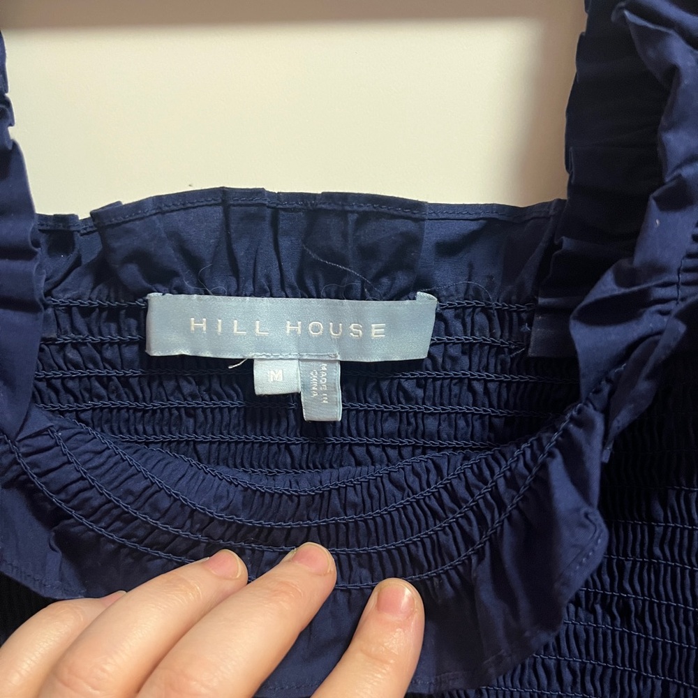 Hill House Navy Blue Paz Top - Picture 3 of 5